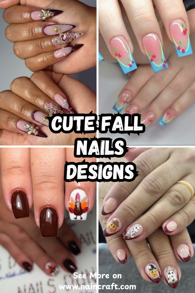 24 Best Cute Fall Nails Ideas & Cute Nails For Fall Designs You’ll Want To Try This Season