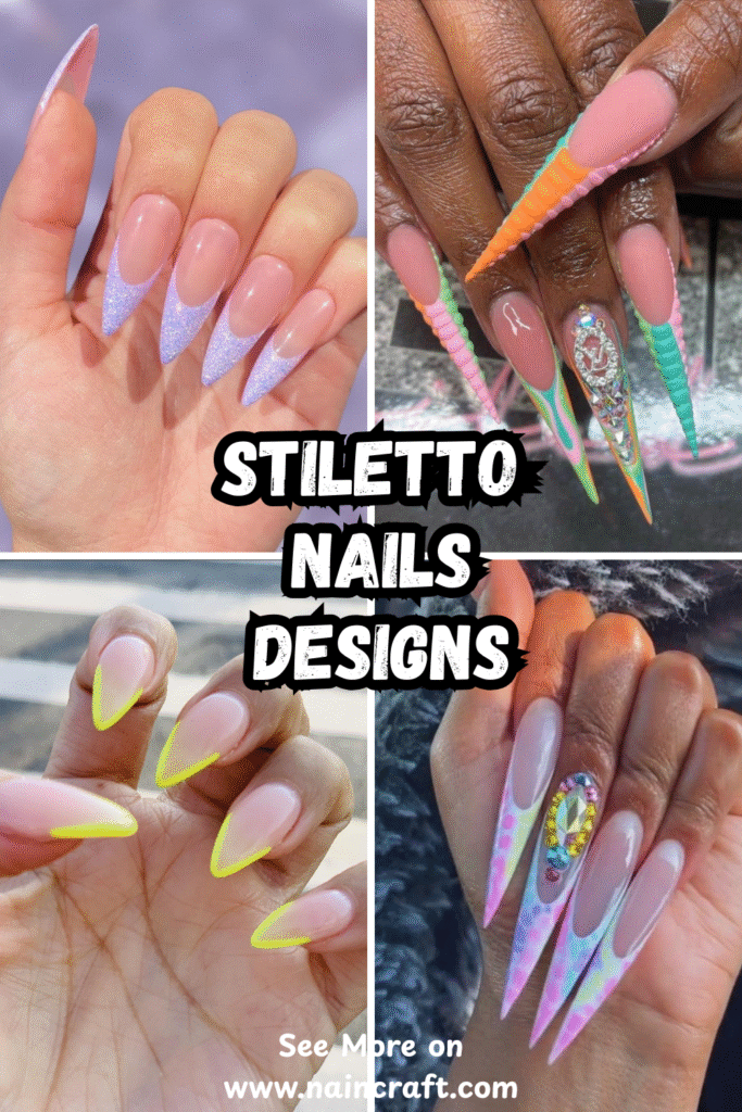 39 Stunning Stiletto Nails Ideas & Best Stiletto Nail Designs That Turn Heads Instantly