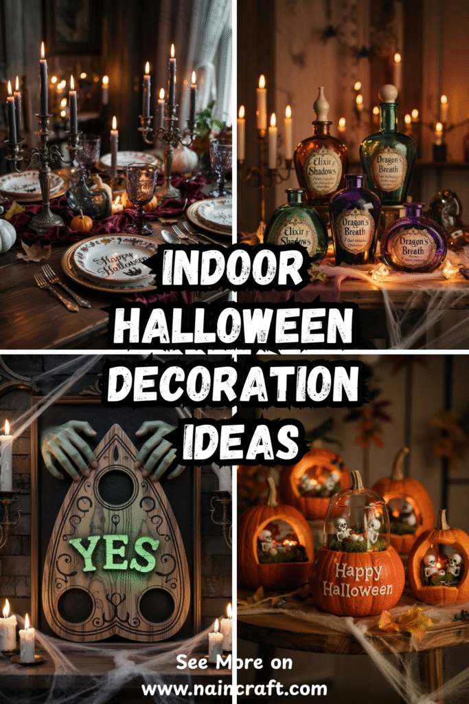 19 Best Halloween Decorations Indoor Ideas & Stunning Indoor Halloween Décor Ideas For A Spooky Home