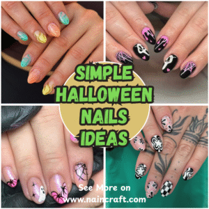25 Simple Halloween Nails Ideas & Simple Halloween Nail Designs That Are Quick To Do