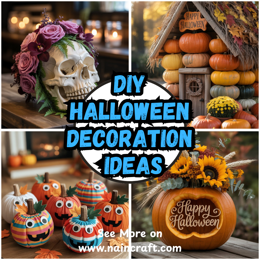 20 Cozy Halloween Decorations DIY Ideas & Creative DIY Halloween Décor Ideas for a Beautiful Home