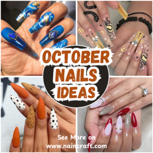 21 Best October Nails Ideas & Cozy October Nail Designs That Will Warm Up Your Fall Aesthetic