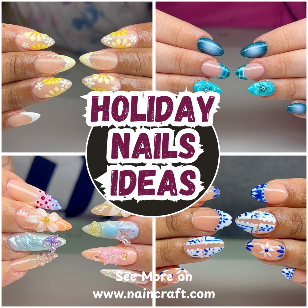 19 Best Holiday Nails Ideas & Top Holiday Nail Designs That Will Make You Shine