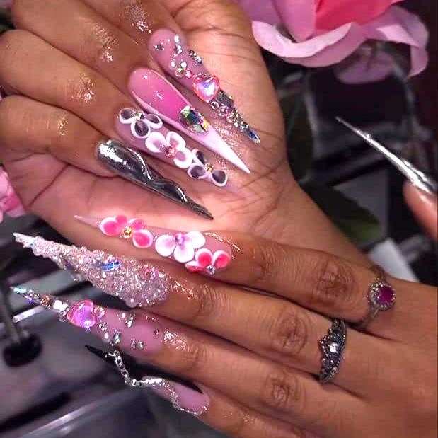 stiletto nails