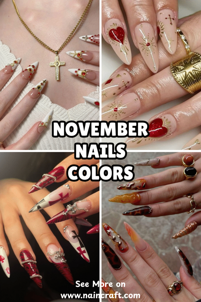 22 Cozy November Nails Ideas & Best November Nail Designs Perfect For Fall Vibes