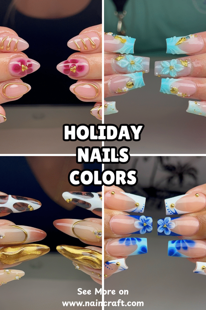 19 Best Holiday Nails Ideas & Top Holiday Nail Designs That Will Make You Shine
