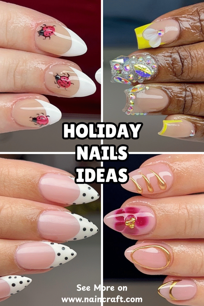 19 Best Holiday Nails Ideas & Top Holiday Nail Designs That Will Make You Shine
