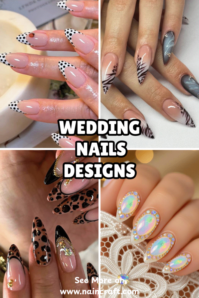 17 Pretty Wedding Nails Ideas & Stunning Wedding Nail Designs For Your Big Day 17 Pretty Wedding Nails Ideas & Stunning Wedding Nail Designs For Your Big Day
