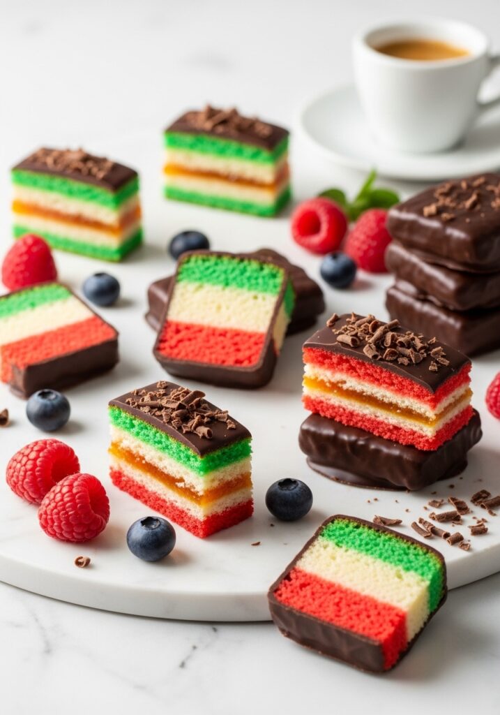 1 Italian Rainbow Cookies christmas cookies ideas