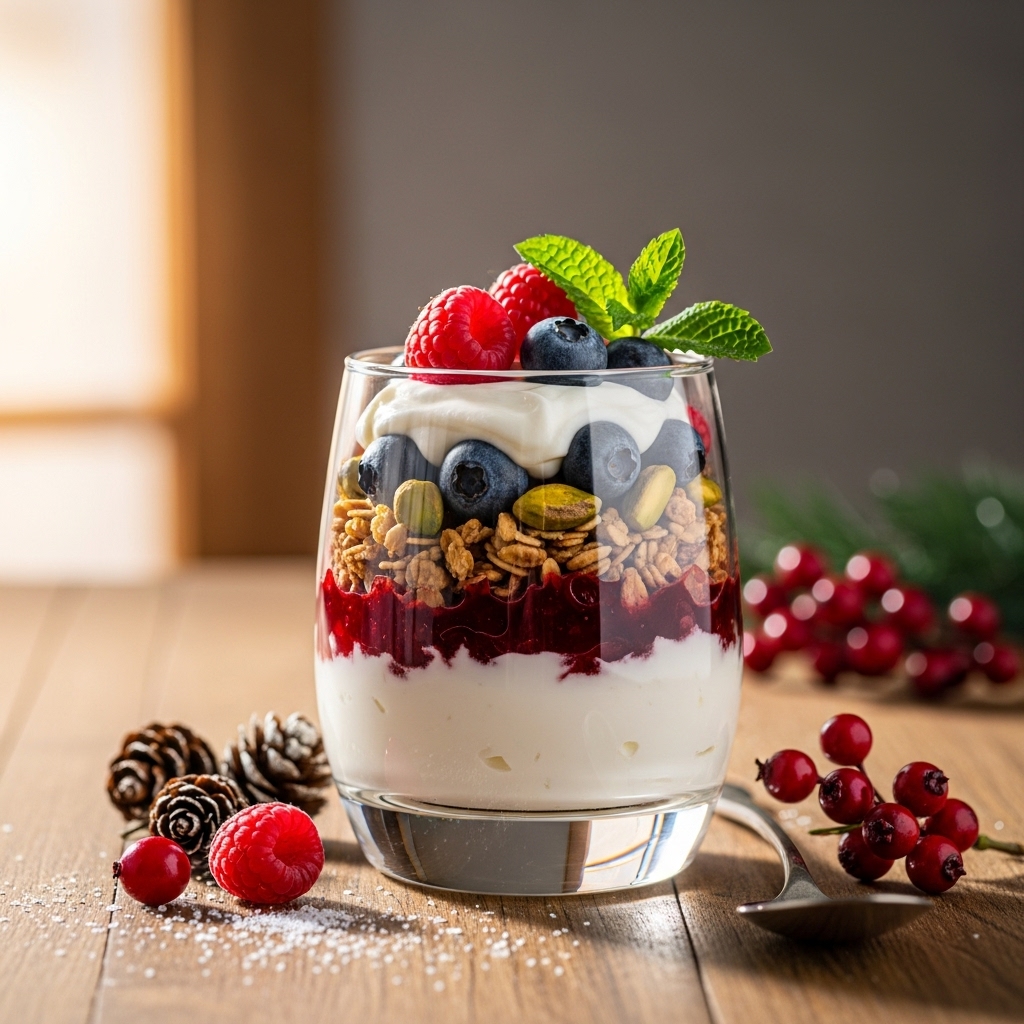 13 Christmas Breakfast Parfait