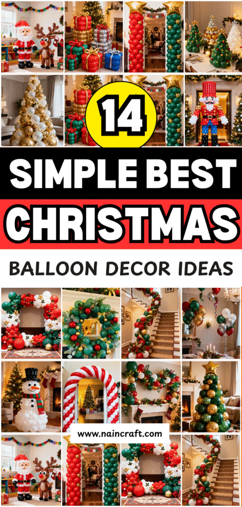 14 Magical Christmas Balloon Décor Ideas to Brighten Your Christmas Holiday Party 14 Magical Christmas Balloon Décor Ideas to Brighten Your Christmas Holiday Party