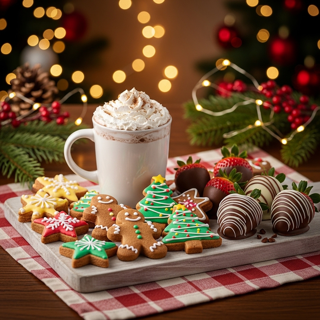 15 Christmas Hot Chocolate Board