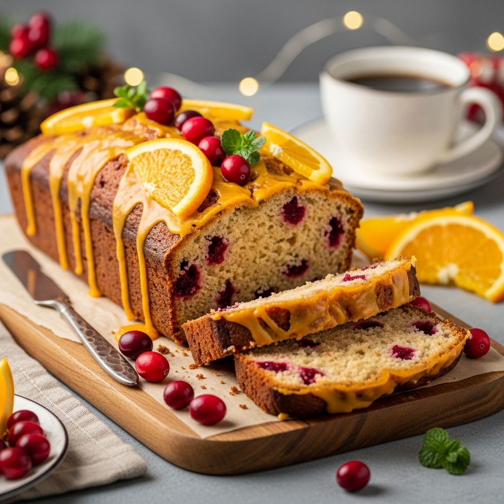 2 Cranberry Orange Breakfast Bread