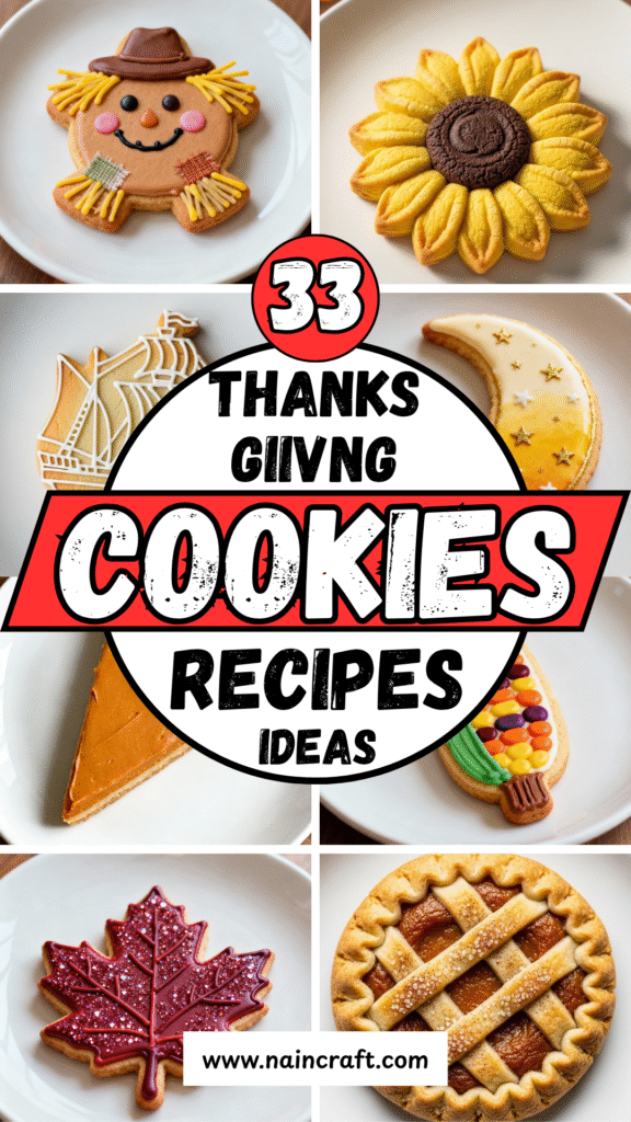 33 Best Thanksgiving Cookie Recipes to Sweeten Your Holiday Dessert Table