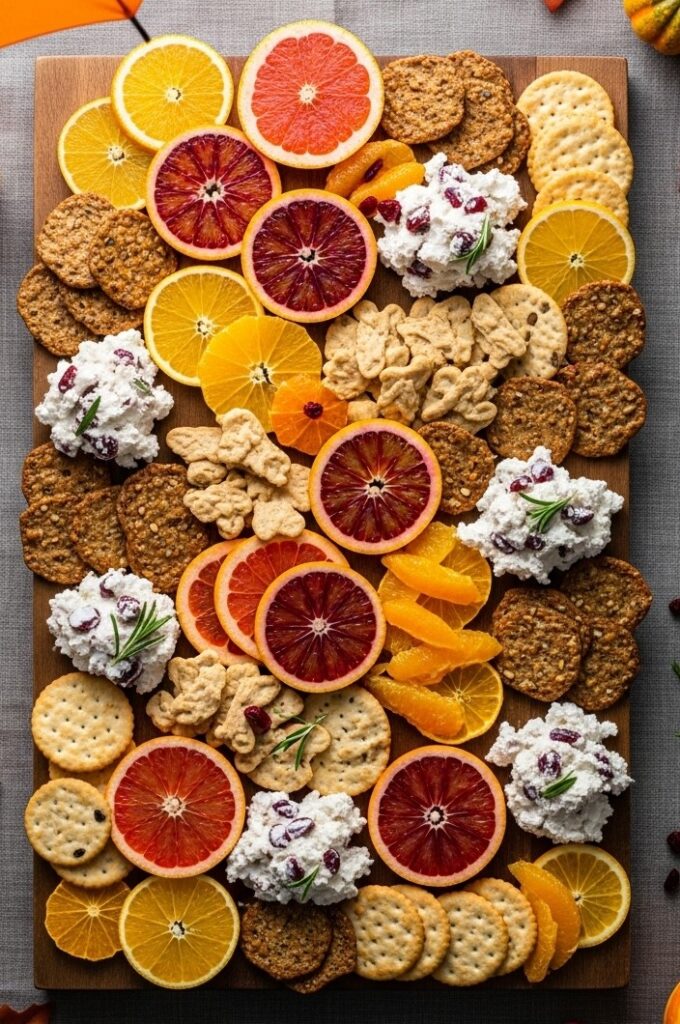 3 Cranberry-Orange Board