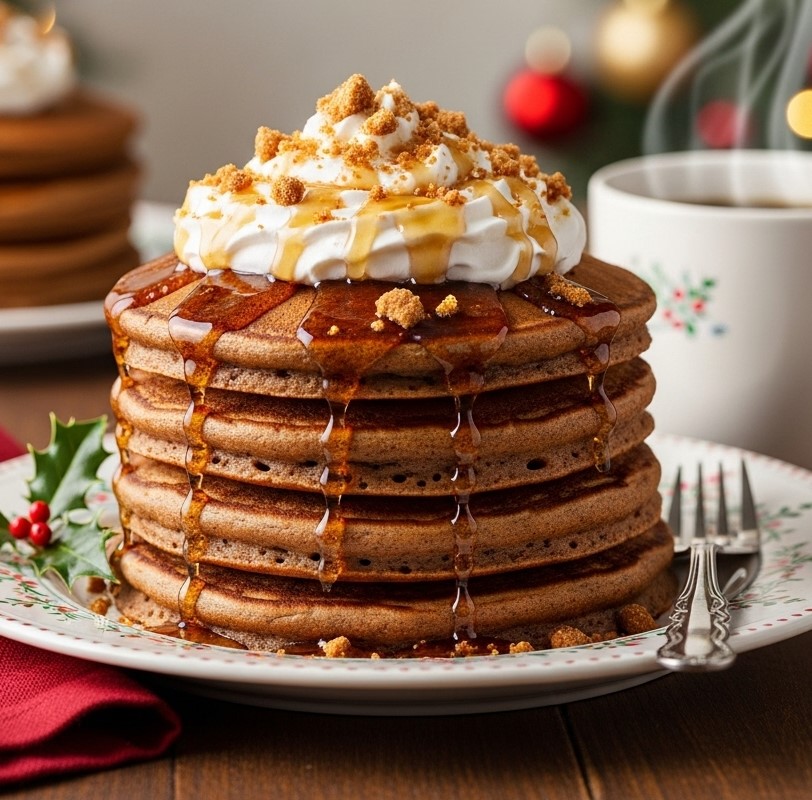 3 Gingerbread Pancakes