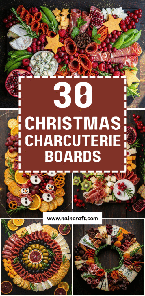 30 CHRISTMAS CHARCUTERIE BOARD IDEAS (5) 30 CHRISTMAS CHARCUTERIE BOARD IDEAS (5)
