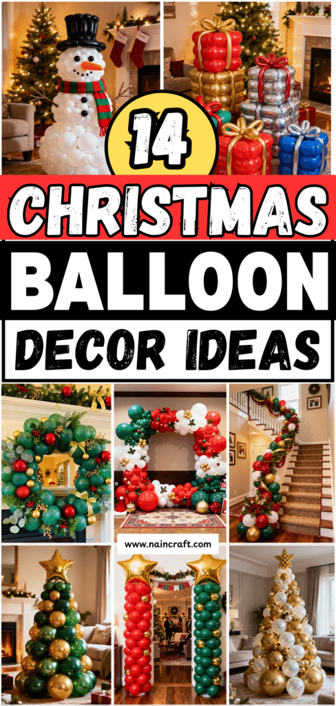 14 Magical Christmas Balloon Décor Ideas to Brighten Your Christmas Holiday Party 14 Magical Christmas Balloon Décor Ideas to Brighten Your Christmas Holiday Party