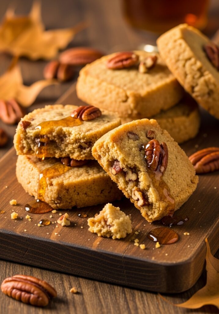 4 Maple Pecan Shortbread