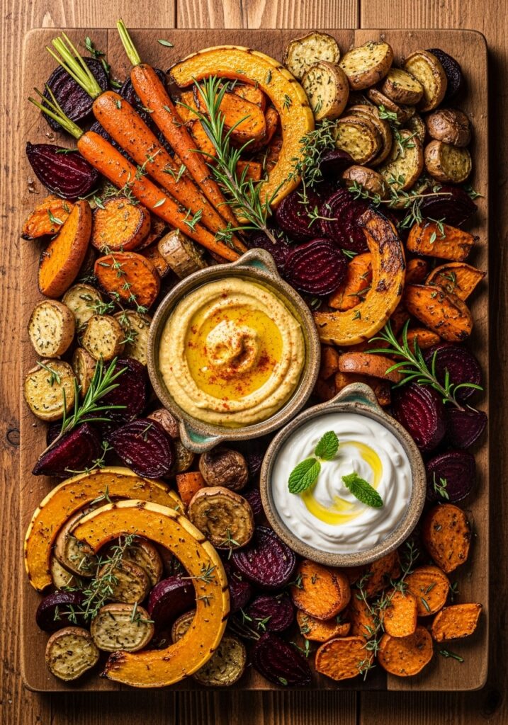 5 Roasted Vegetable Board