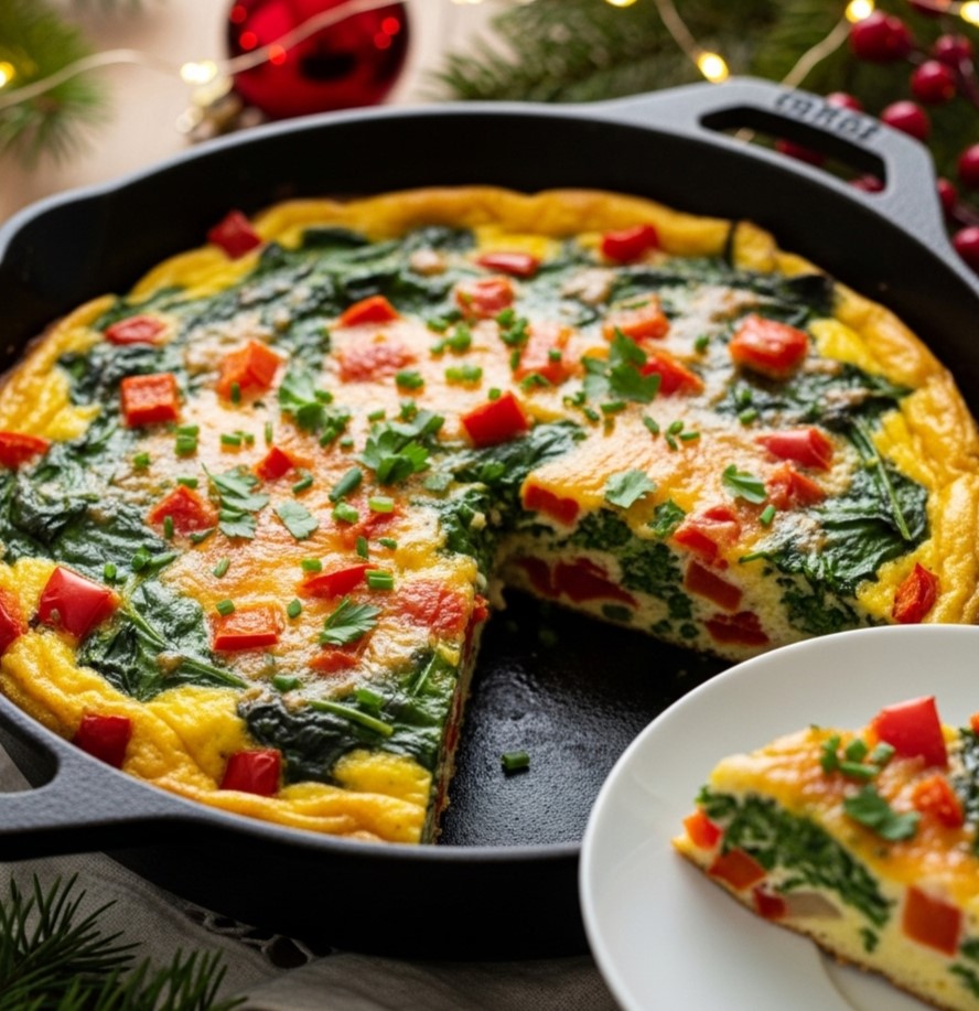 6 Christmas Breakfast Frittata