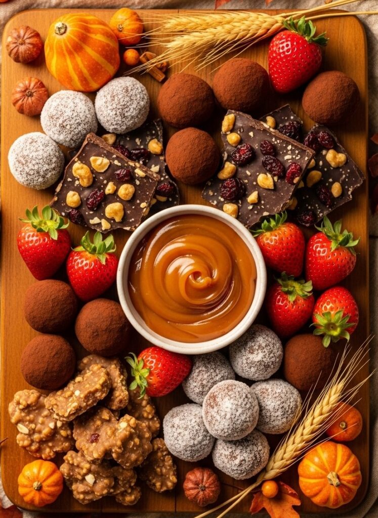 7 Chocolate and Fruit Dessert Board