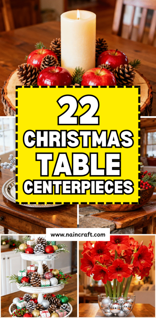 22 Cozy & Chic Christmas Table Centerpieces You’ll Love This Season