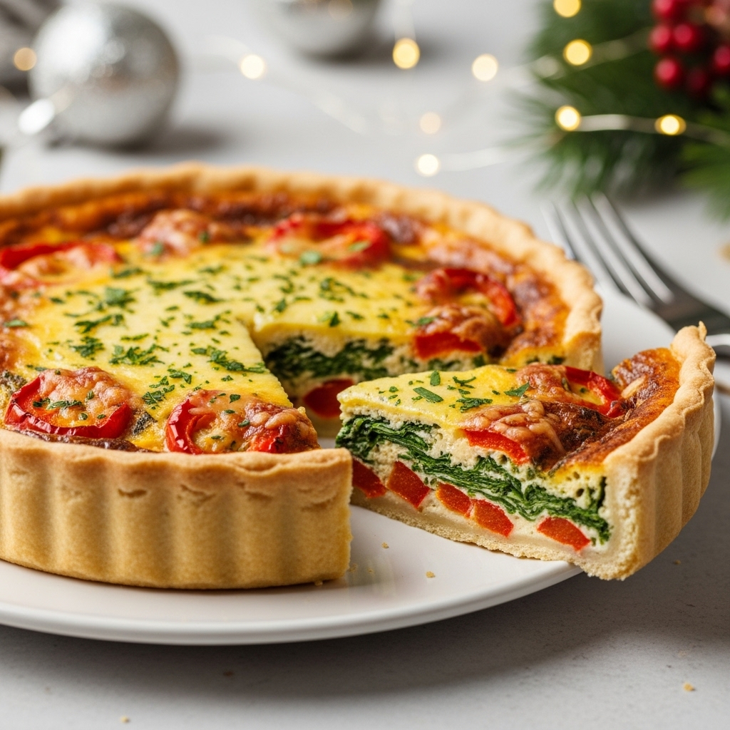 8 Christmas Breakfast Quiche
