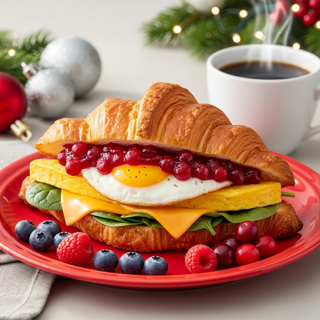 9 Christmas Breakfast Sandwich