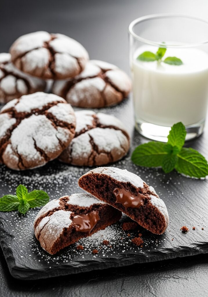 Chocolate Crinkle Cookies