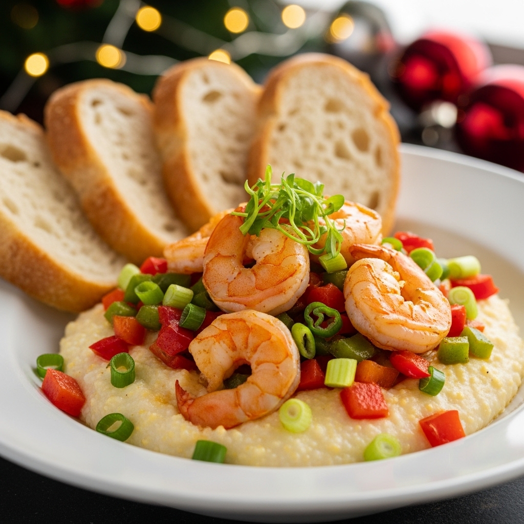 Christmas Shrimp and Grits