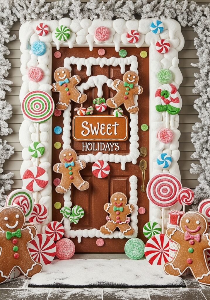 Christmas_Door_Decor_10_Gingerbread_Theme