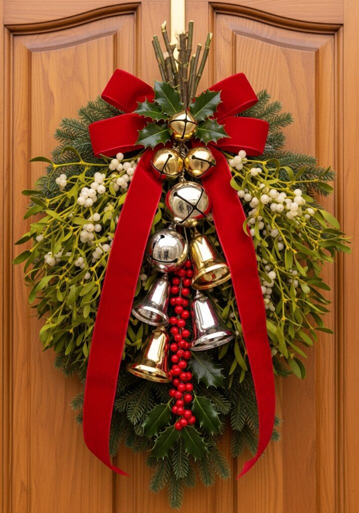 Christmas_Door_Decor_16_Mistletoe_Bells