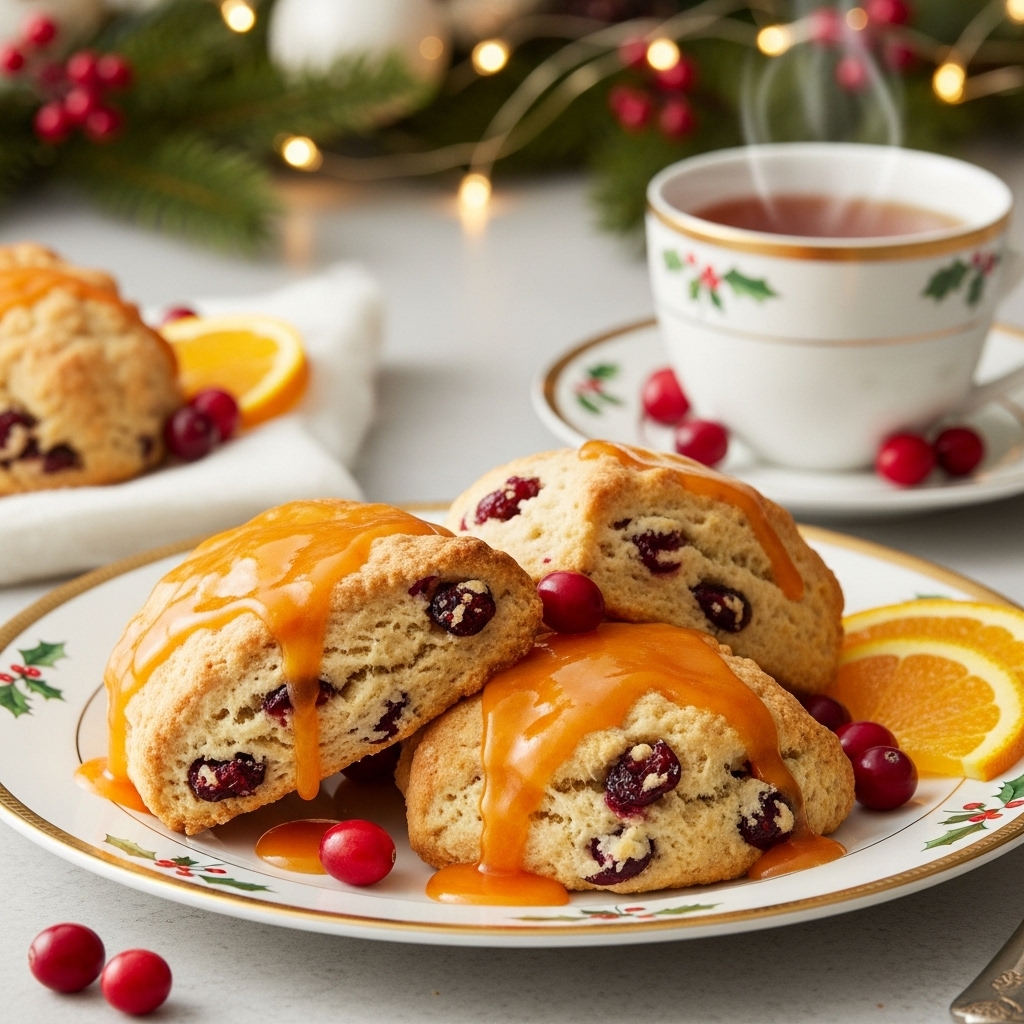 Cranberry Orange Scones