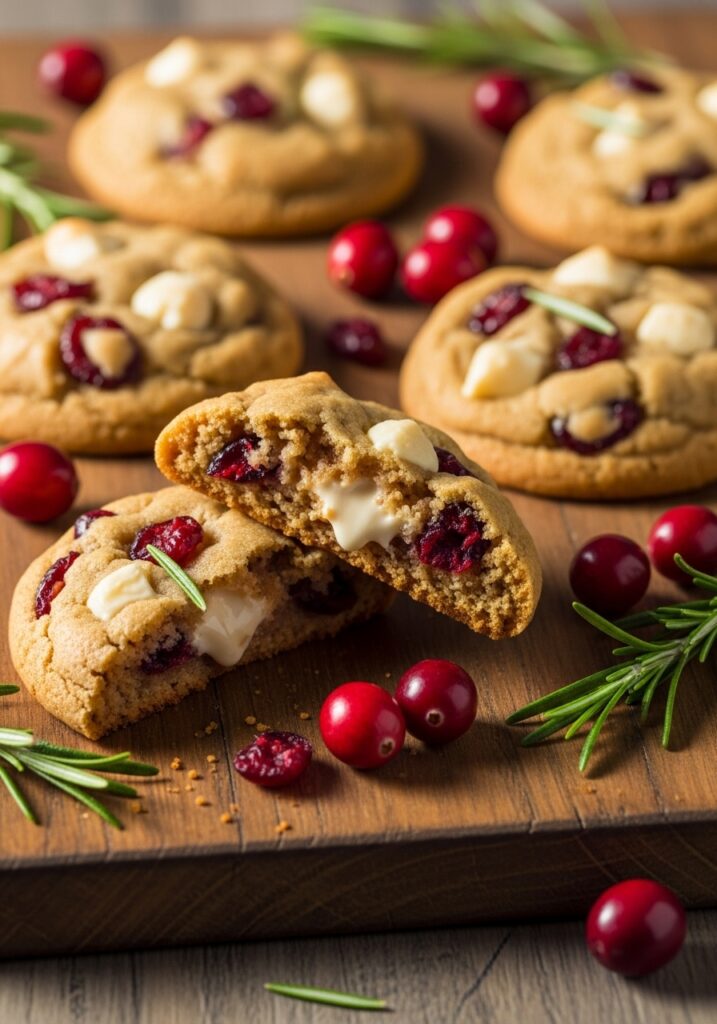 Cranberry White Chocolate Cookies