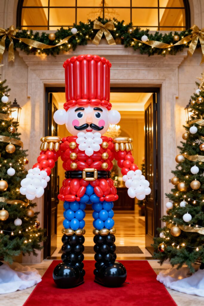 Giant Balloon Nutcracker Christmas Decor