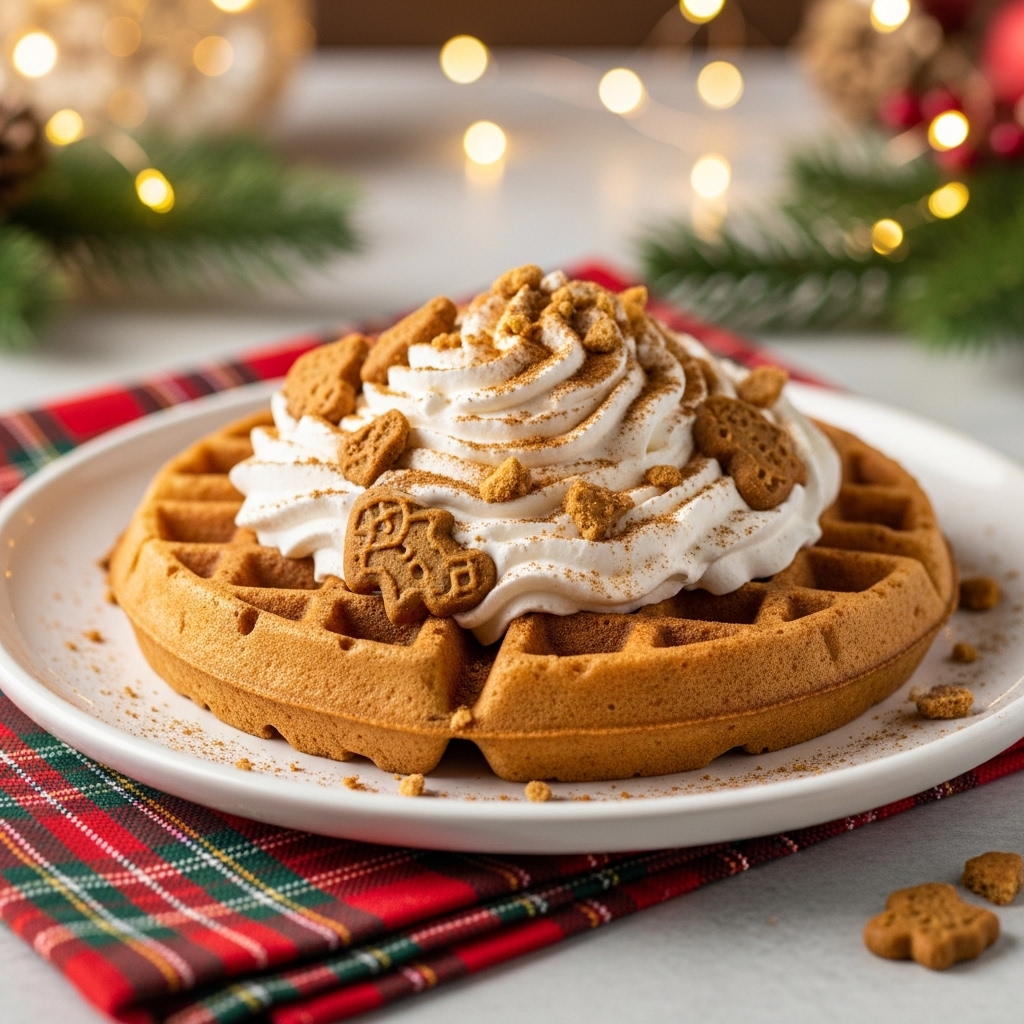 Gingerbread Waffles