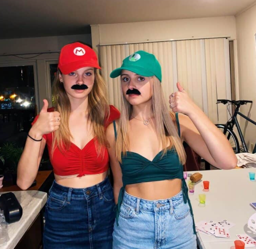 Mario and Luigi Halloween Costume