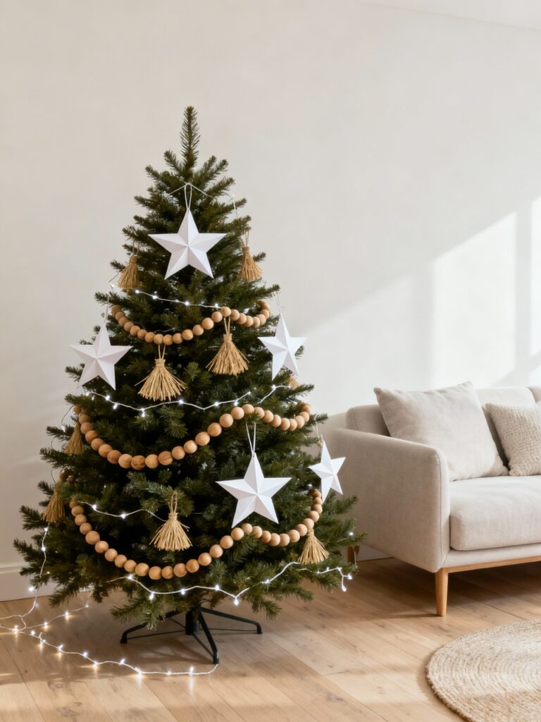 Scandinavian Natural Christmas Tree