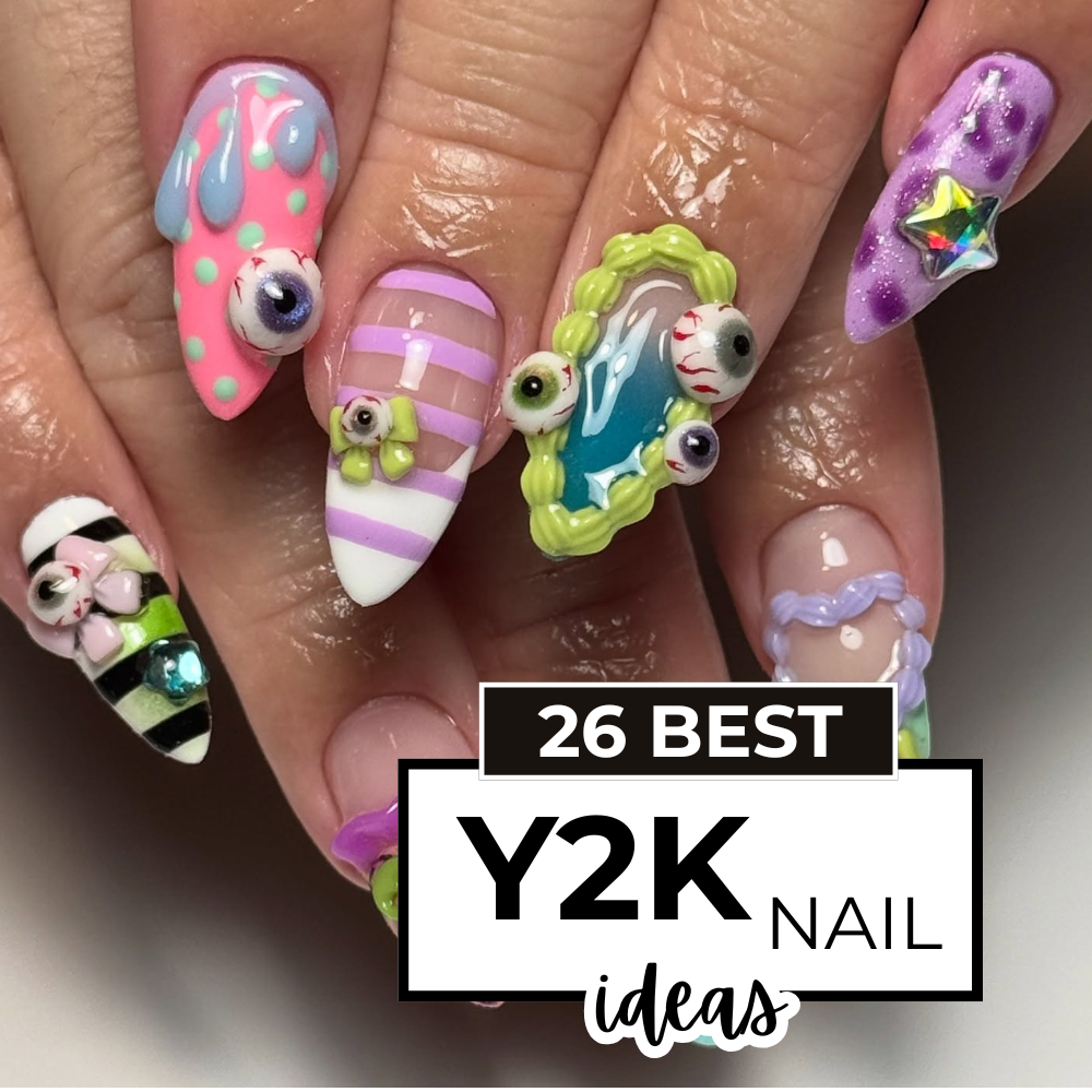 26 Best Y2K Nail Ideas for a Nostalgic Throwback