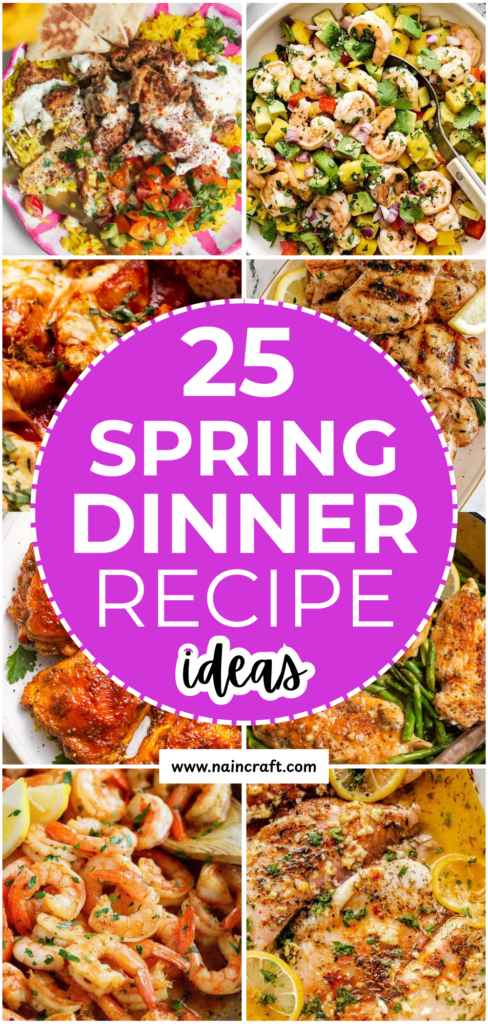 25 Spring Dinner Ideas (1)