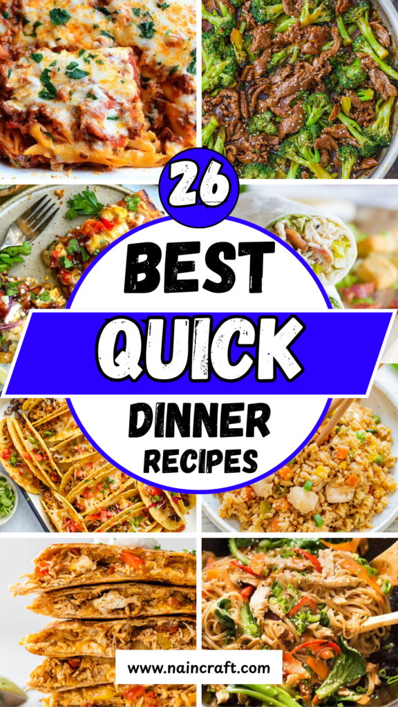 26 Quick Dinner Ideas (16)
