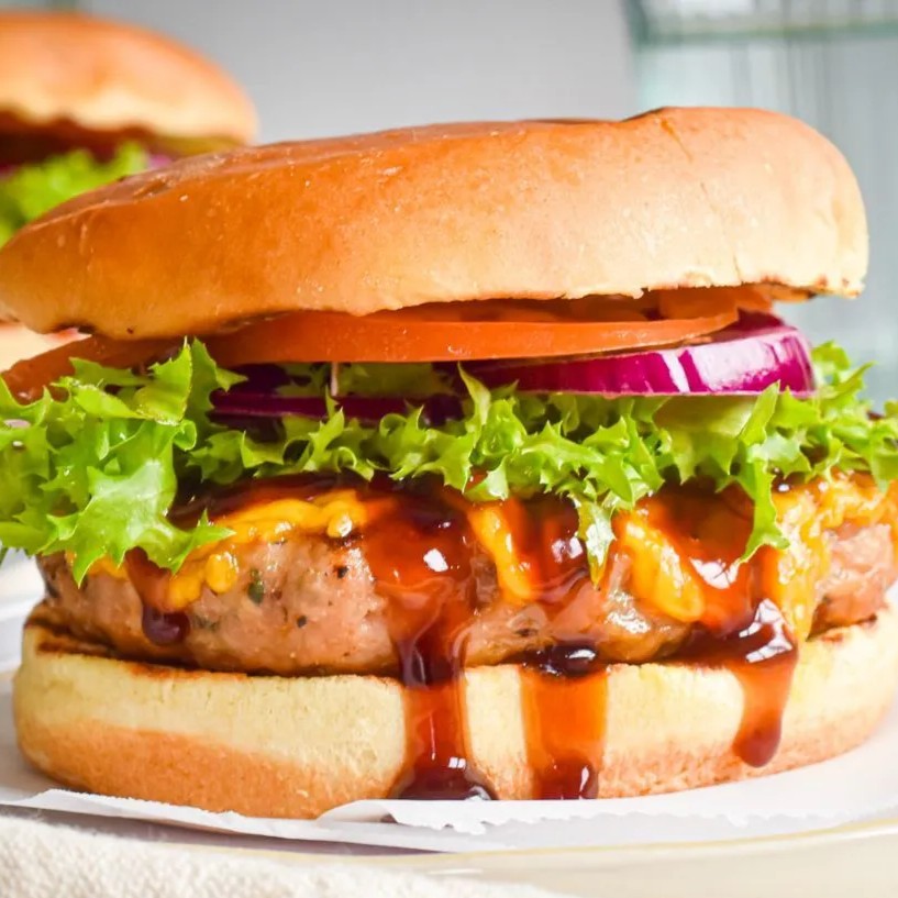 BBQ Turkey Burgers