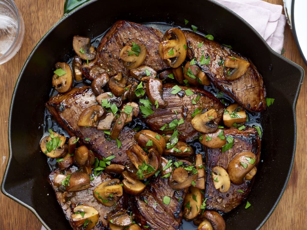 Balsamic Glazed Steak