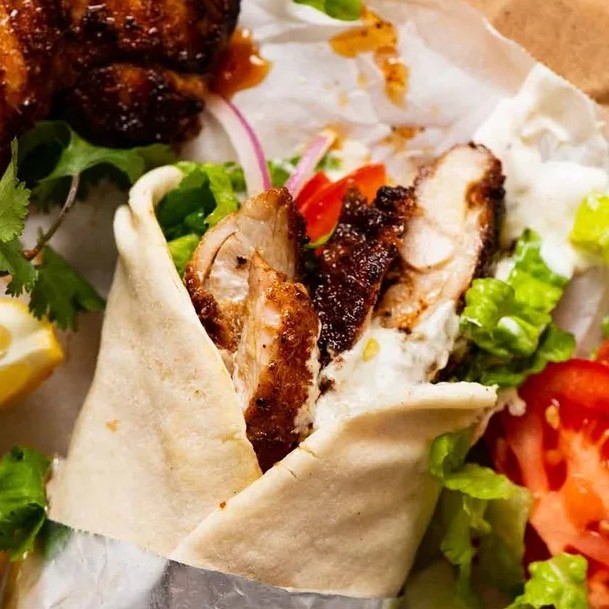 Chicken Shawarma Wraps