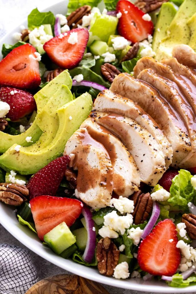 Chicken and Strawberry Salad