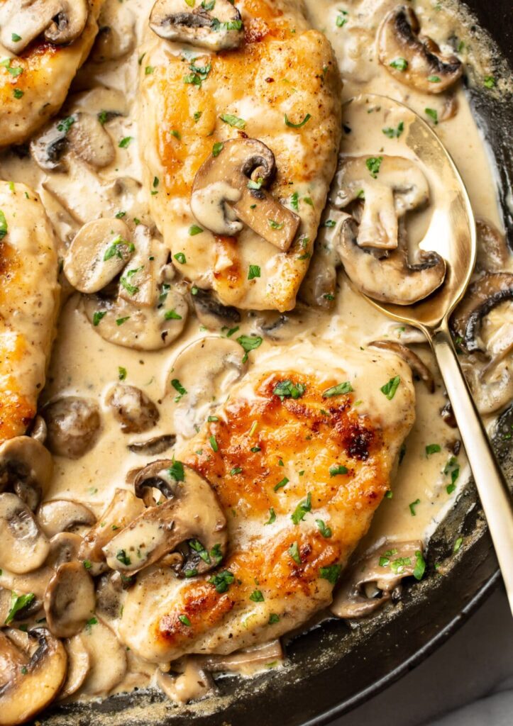 Creamy Mushroom Chicken