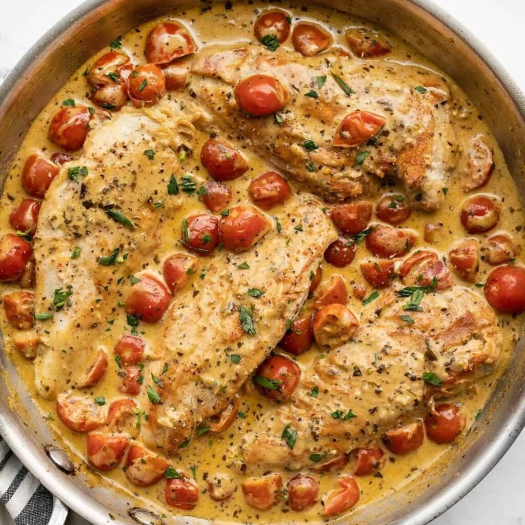 Creamy Pesto Chicken