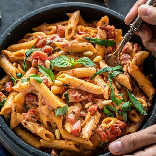 Creamy Tomato Basil Pasta