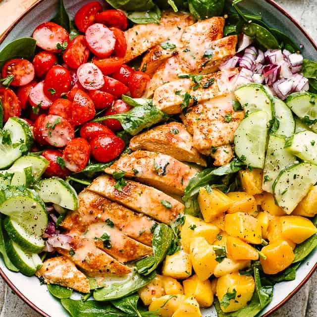 Mango Chicken Salad